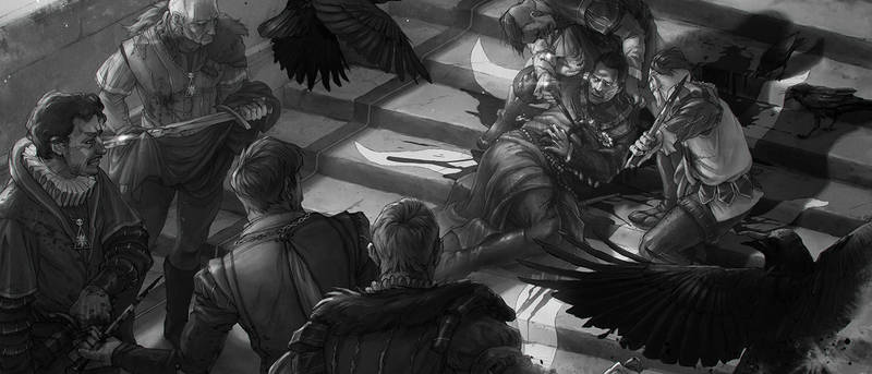 Illustration for article titled The Beautiful Sketches Behind The Witcher 3's Ending